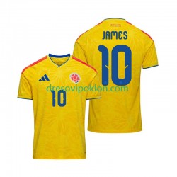 Kolumbija James Rodriguez 10 Dres Domaći World Cup 2026 Kratkih Rukava ,Muški