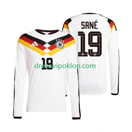 Njemačka Leroy Sane 19 Dres Domaći World Cup 2026 Dugim Rukavima ,Muški