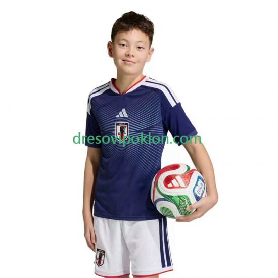 Japan Dres Domaći World Cup 2026 Kratkih Rukava ,Dječji Komplet