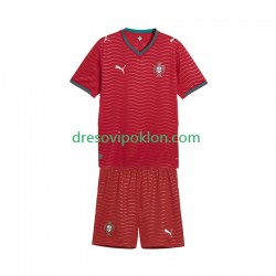 Portugal Dres Domaći World Cup 2026 Kratkih Rukava ,Dječji Komplet