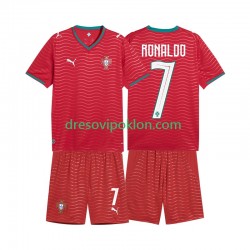 Portugal Cristiano Ronaldo 7 Dres Domaći World Cup 2026 Kratkih Rukava ,Dječji Komplet