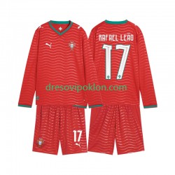 Portugal Rafael Leao 17 Dres Domaći World Cup 2026 Dugim Rukavima ,Dječji Komplet