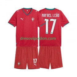 Portugal Rafael Leao 17 Dres Domaći World Cup 2026 Kratkih Rukava ,Dječji Komplet
