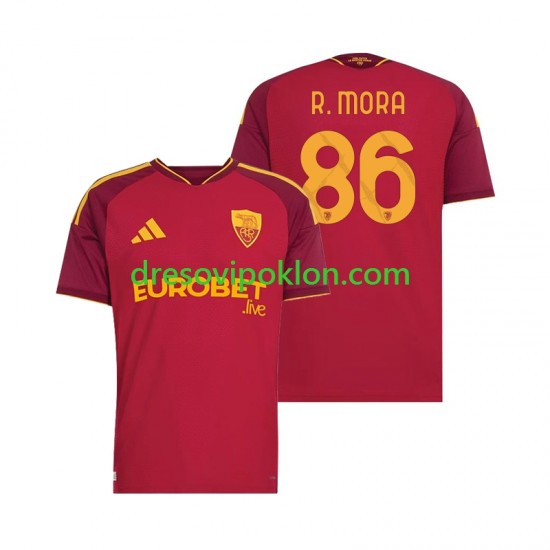 Roma Rodrigo Mora 86 Dres Domaći 2026-2027 Kratkih Rukava ,Muški