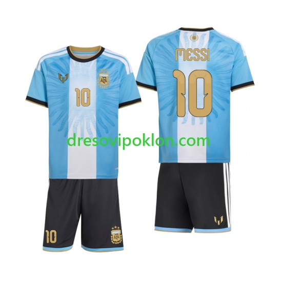 Argentina Lionel Messi 10 Special Dres Domaći 2026-2027 Kratkih Rukava ,Dječji Komplet