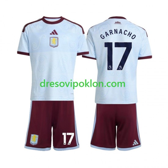 Aston Villa Alejandro Garnacho 17 Dres Treći 2026-2027 Kratkih Rukava ,Dječji Komplet