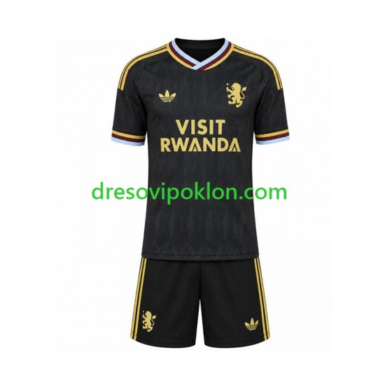 Aston Villa Dres Gostujući 2026-2027 Kratkih Rukava ,Dječji Komplet