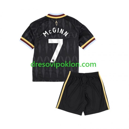 Aston Villa John McGinn 7 Dres Gostujući 2026-2027 Kratkih Rukava ,Dječji Komplet