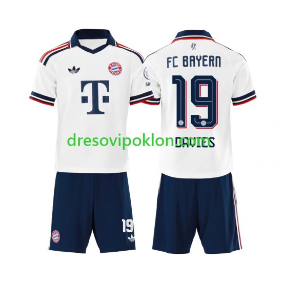 FC Bayern München Alphonso Davies 19 Dres Gostujući 2026-2027 Kratkih Rukava ,Dječji Komplet