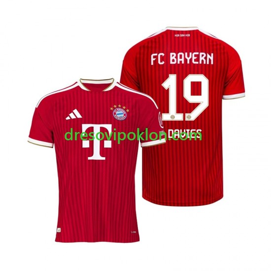 FC Bayern München Alphonso Davies 19 Dres Domaći 2026-2027 Kratkih Rukava ,Muški