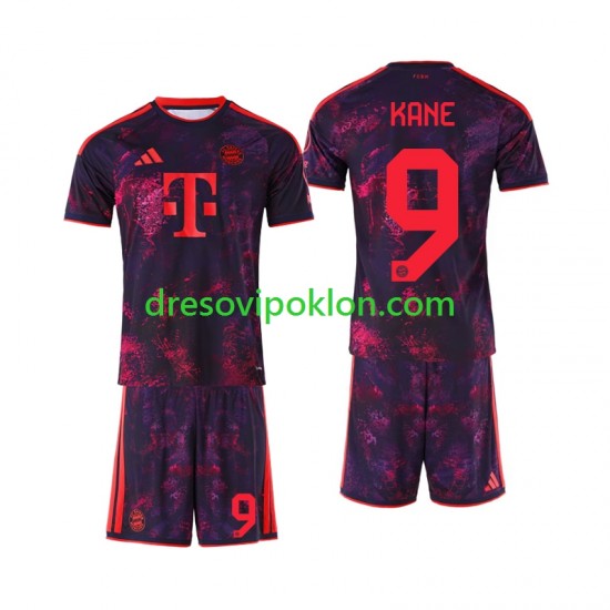 FC Bayern München Harry Kane 9 Dres Treći 2026-2027 Kratkih Rukava ,Dječji Komplet