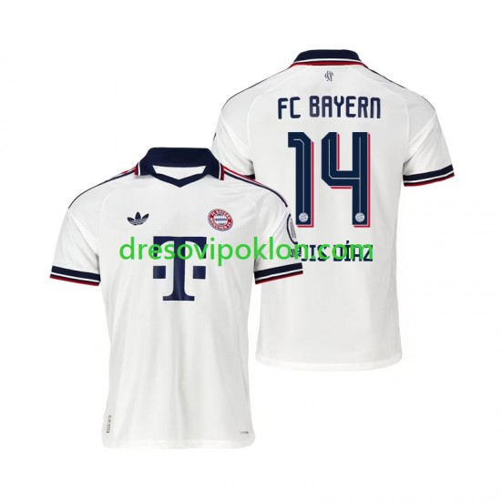 FC Bayern München Luis Diaz 14 Dres Gostujući 2026-2027 Kratkih Rukava ,Muški