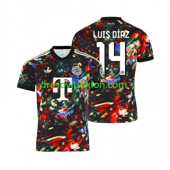 FC Bayern München Luis Diaz 14 Oktoberfest Dres Domaći 2026-2027 Kratkih Rukava ,Muški