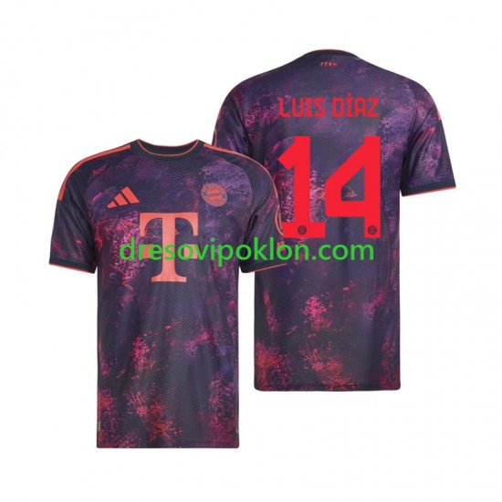 FC Bayern München Luis Diaz 14 Dres Treći 2026-2027 Kratkih Rukava ,Muški