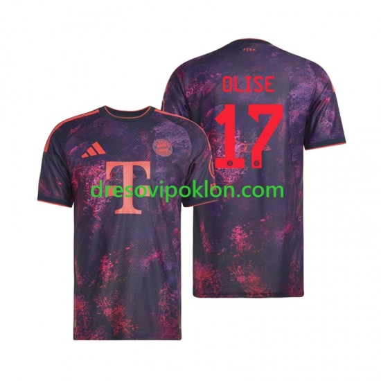 FC Bayern München Michael Olise 17 Dres Treći 2026-2027 Kratkih Rukava ,Muški