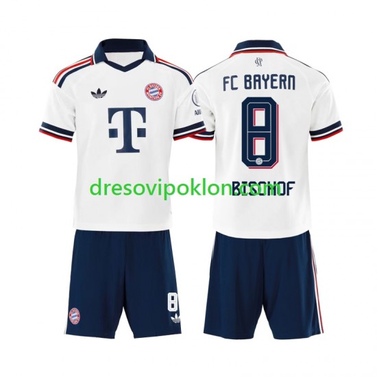 FC Bayern München Tom Bischof 8 Dres Gostujući 2026-2027 Kratkih Rukava ,Dječji Komplet