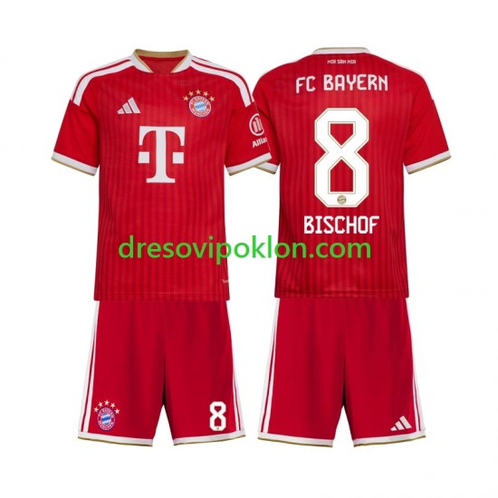 FC Bayern München Tom Bischof 8 Dres Domaći 2026-2027 Kratkih Rukava ,Dječji Komplet