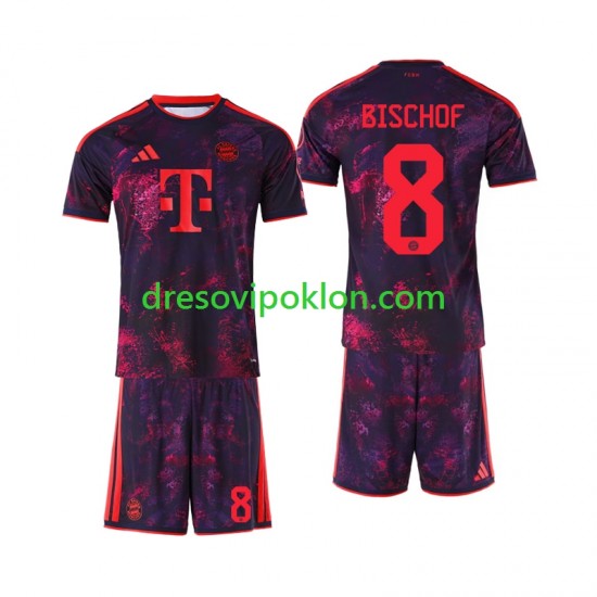 FC Bayern München Tom Bischof 8 Dres Treći 2026-2027 Kratkih Rukava ,Dječji Komplet