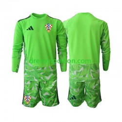 Hrvatska Golmanski Dres Domaći 2026-2027 Dugim Rukavima ,Dječji Komplet Hrvatska Golmanski Dres Domaći 2026-2027 Dugim Rukavima ,Dječji Komplet
