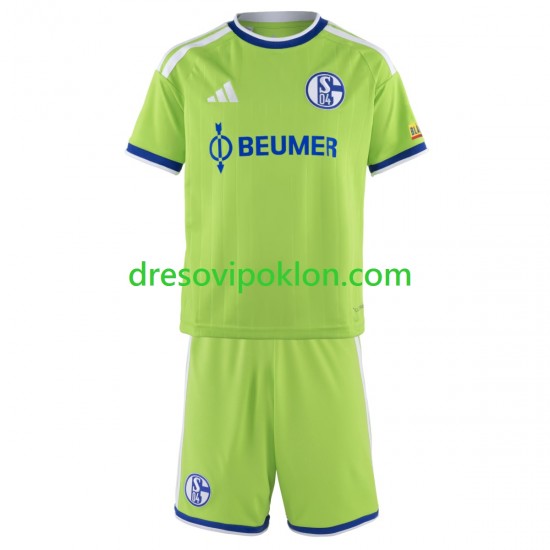 Schalke 04 FC Dres Treći 2026-2027 Kratkih Rukava ,Dječji Komplet