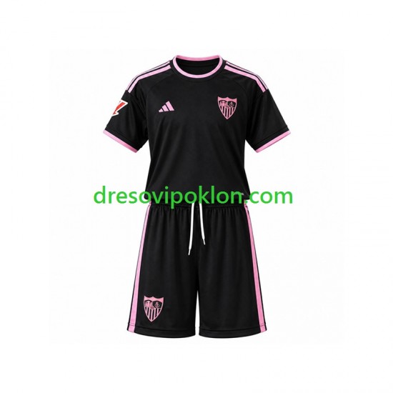 Sevilla FC Dres Treći 2026-2027 Kratkih Rukava ,Dječji Komplet