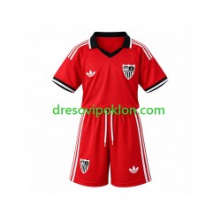 Sevilla FC Retro Dres Domaći 2026-2027 Kratkih Rukava ,Dječji Komplet