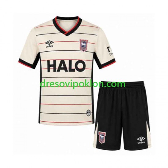 Ipswich Town Dres Gostujući 2026-2027 Kratkih Rukava ,Dječji Komplet
