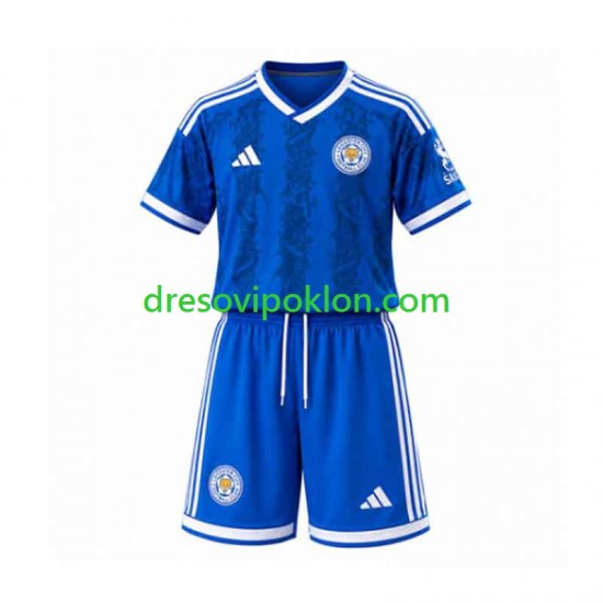 Leicester City Dres Domaći 2026-2027 Kratkih Rukava ,Dječji Komplet