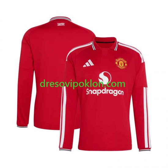 Manchester United Dres Domaći 2026-2027 Dugim Rukavima ,Muški