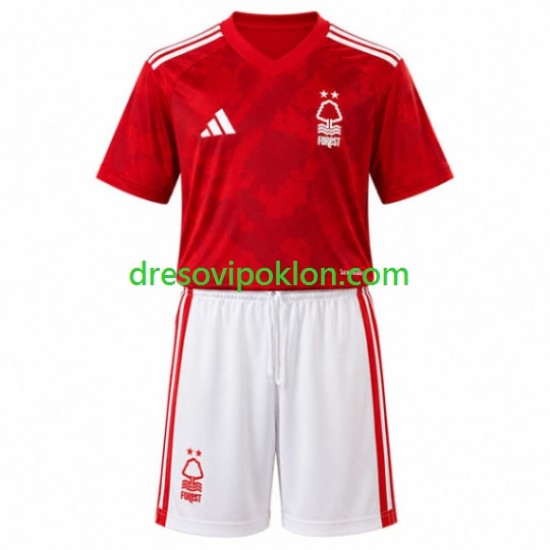 Nottingham Forest Dres Domaći 2026-2027 Kratkih Rukava ,Dječji Komplet