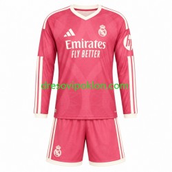 Real Madrid Dres Treći 2026-2027 Dugim Rukavima ,Dječji Komplet