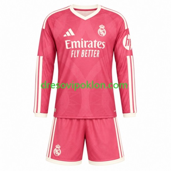 Real Madrid Dres Treći 2026-2027 Dugim Rukavima ,Dječji Komplet