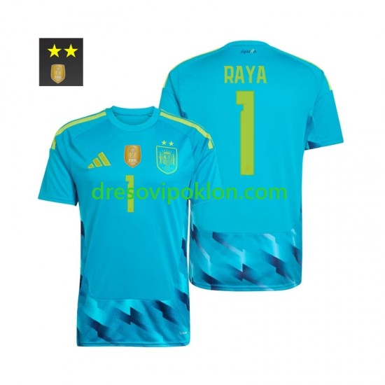 Španjolska Golmanski David Raya 1 Dres Domaći 2026-2027 Kratkih Rukava ,Muški