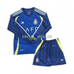Al-Nassr Dres Gostujući 2024-2025 Dugim Rukavima ,Dječji Komplet