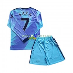 Arsenal Saka 7 Dres Treći 2024-2025 Dugim Rukavima ,Dječji Komplet