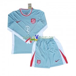 Atlético Madrid Dres Gostujući 2024-2025 Dugim Rukavima ,Dječji Komplet