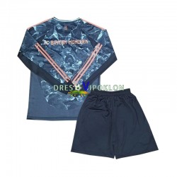 FC Bayern München Dres Gostujući 2024-2025 Dugim Rukavima ,Dječji Komplet