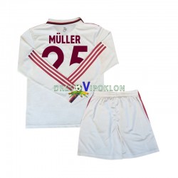 FC Bayern München Muller 25 Dres Treći 2024-2025 Dugim Rukavima ,Dječji Komplet