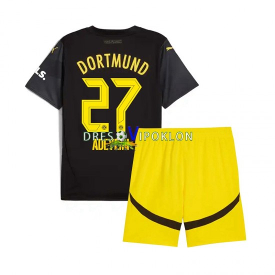 Borussia Dortmund Karim Adeyemi 27 Dres Gostujući 2024-2025 Kratkih Rukava ,Dječji Komplet