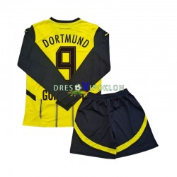 Borussia Dortmund Serhou Guirassy 9 Dres Domaći 2024-2025 Dugim Rukavima ,Dječji Komplet