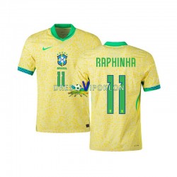 Brazil RAPHINHA 11 Dres Domaći 2024 Kratkih Rukava ,Muški