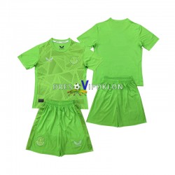 Everton Golmanski Dres Domaći 2024-2025 Kratkih Rukava ,Dječji Komplet