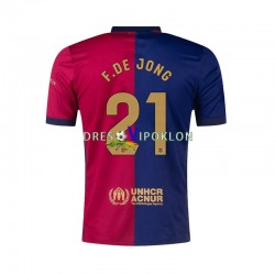 FC Barcelona F. DE JONG 21 Dres Domaći 2024-2025 Kratkih Rukava ,Muški
