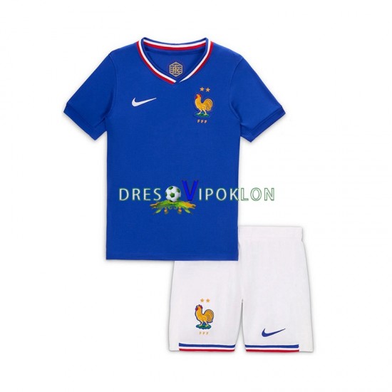 Francuska Bradley Barcola 20 Dres Domaći 2024 Kratkih Rukava ,Dječji Komplet
