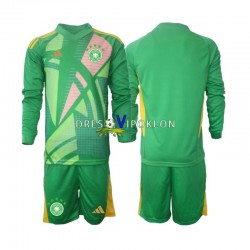 Njemačka Golmanski Dres Treći 2024-2025 Dugim Rukavima ,Dječji Komplet