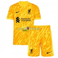 Liverpool Golmanski Dres Četvrti 2024-2025 Kratkih Rukava ,Dječji Komplet