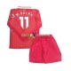 Liverpool M Salah 11 Dres Domaći 2024-2025 Dugim Rukavima ,Dječji Komplet