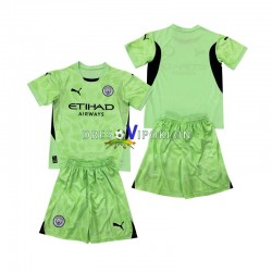 Manchester City Golmanski 2 Dres Četvrti 2024-2025 Kratkih Rukava ,Dječji Komplet