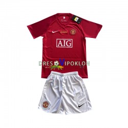 Manchester United Champion League 2007 Dres Domaći Kratkih Rukava ,Dječji Komplet