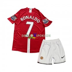 Manchester United Cristiano Ronaldo 7 2007 Retro Dres Domaći Kratkih Rukava ,Dječji Komplet
